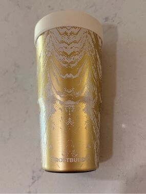FrostBuddy Gold Metallic Insulated Tumbler